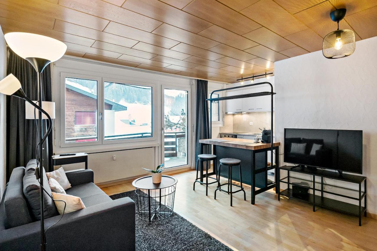 Apartment Next To Titlis Station Engelberg Exteriér fotografie